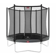 Каркасный батут BERG Favorit Regular 330 Grey + защитная сетка Safety Net Comfort