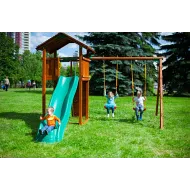 Башня с модулем Cottage + Swing + Rock