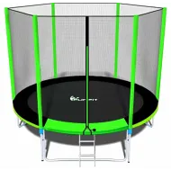 Батут FunFit 10 FT 312 см PRO зеленый