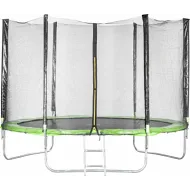 Батут Sundays Acrobat-D490 (с сеткой, зеленый)