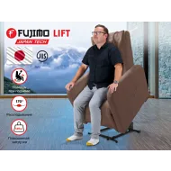 Массажное кресло реклайнер с подъемом FUJIMO LIFT CHAIR F3005 FLFL Терра (Sakura 20)