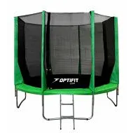 Батут OPTIFIT JUMP 14FT зеленый
