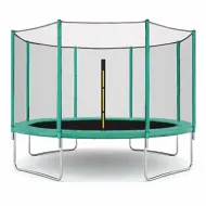 Батут с защитной сеткой PERFETTO SPORT ACTIVITY 12 диаметр 3,7 м зелёный