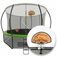 Батут Yamota TOP 427см (14ft) с баскетбольным набором