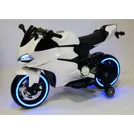 Мотоцикл RiverToys A001AA белый