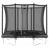 Батут BERG Ultim Favorit Regular 280 Grey + защитная сетка Safety Net Comfort