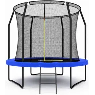 Батут для дачи с сеткой Триумф Норд Семейный премиум 244 см